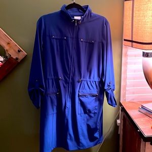 Chico’s Zenergy blue zip up Dress